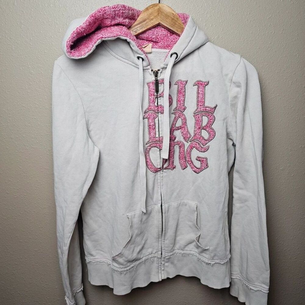 Vintage y2k Billabong hoodie zip up womens surf
